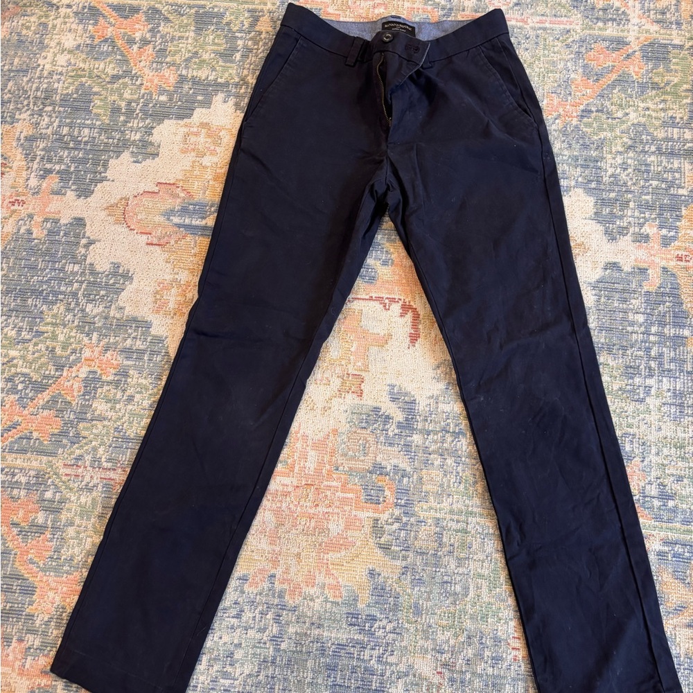 Banana Republic Men's Dark Blue Chinos